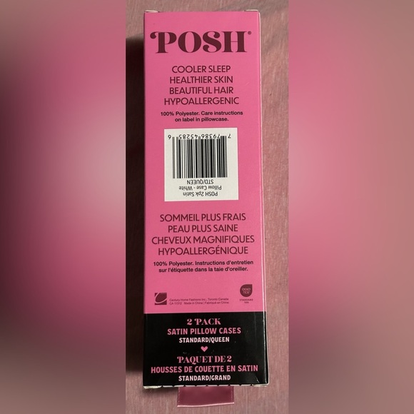 ✨New in Box✨Satin Pillowcase- 2 Pack- Standard/Queen - Picture 3 of 5